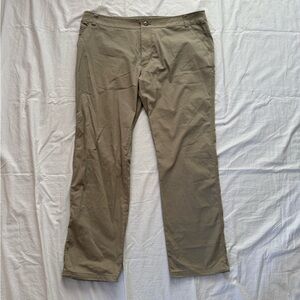 Tan/beige Kuhl Resistor Lite Chino pants Men’s 42x32